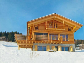 Chalet with Spectacular View of Mountains in Heremence